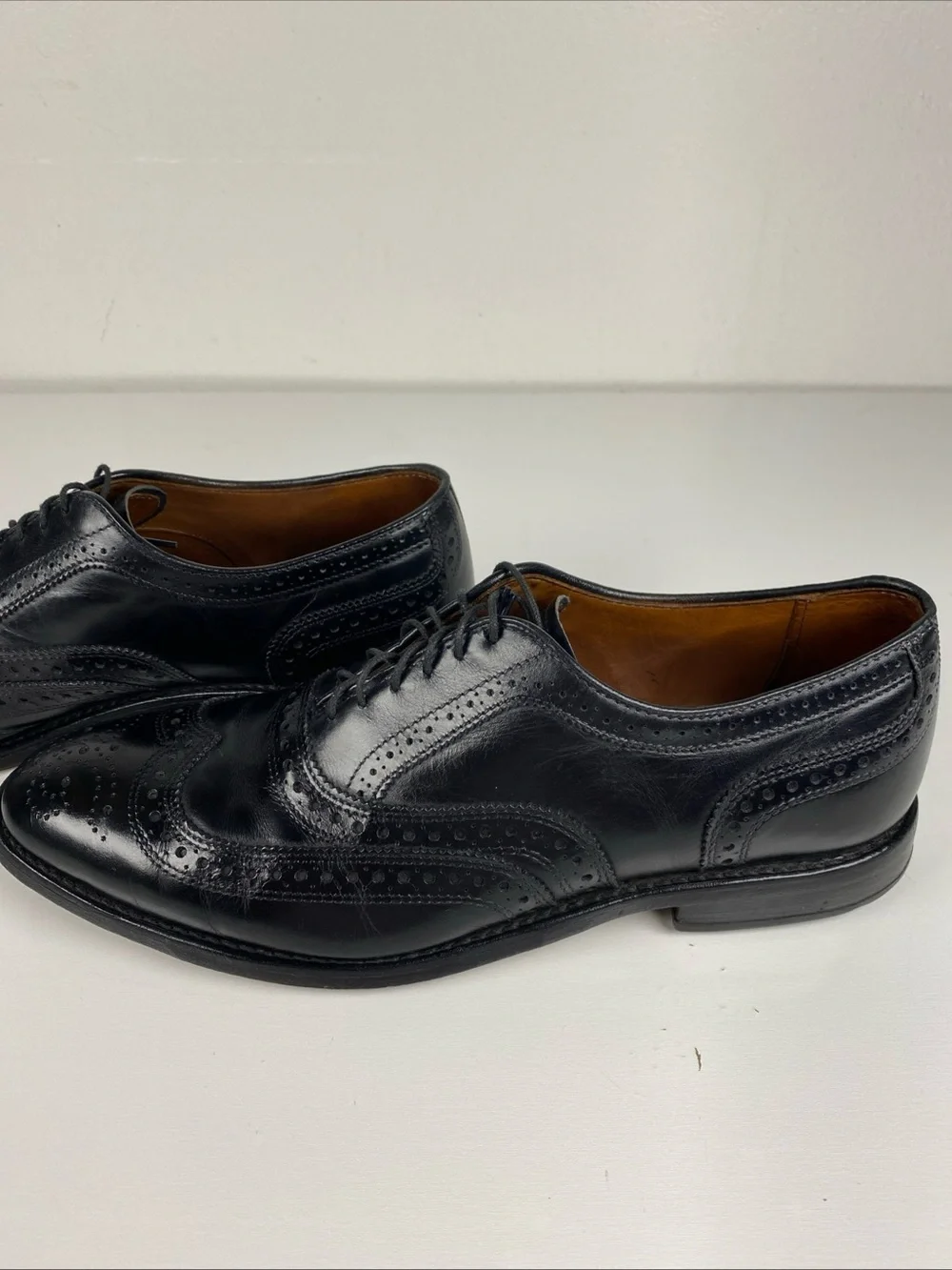 Allen Edmonds‎ McAllister 6205 Men’s Black 9.5D  Oxford Dress Shoes USA
